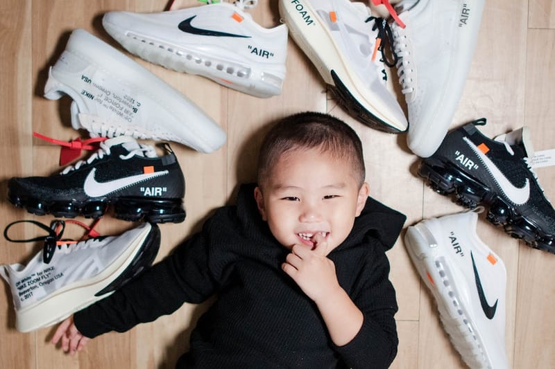 La Collection "The Ten" Virgil Abloh x Nike Revue Par Un Enfant De Trois Ans