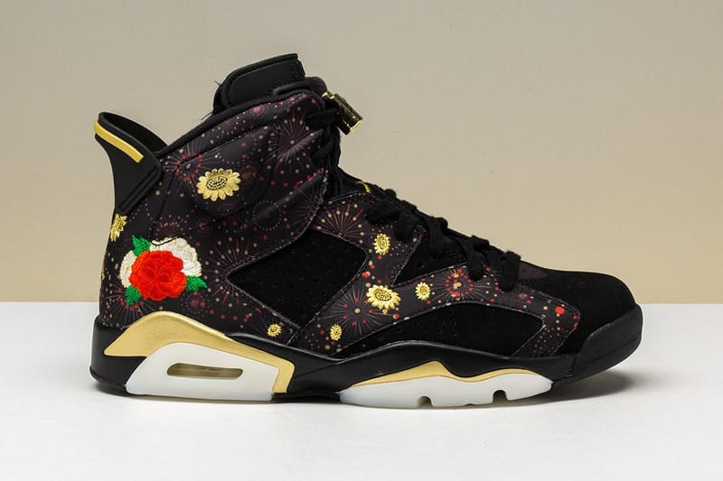 La Air Jordan 6 Retro "Chinese New Year" S'Habille D'Un Thème Floral