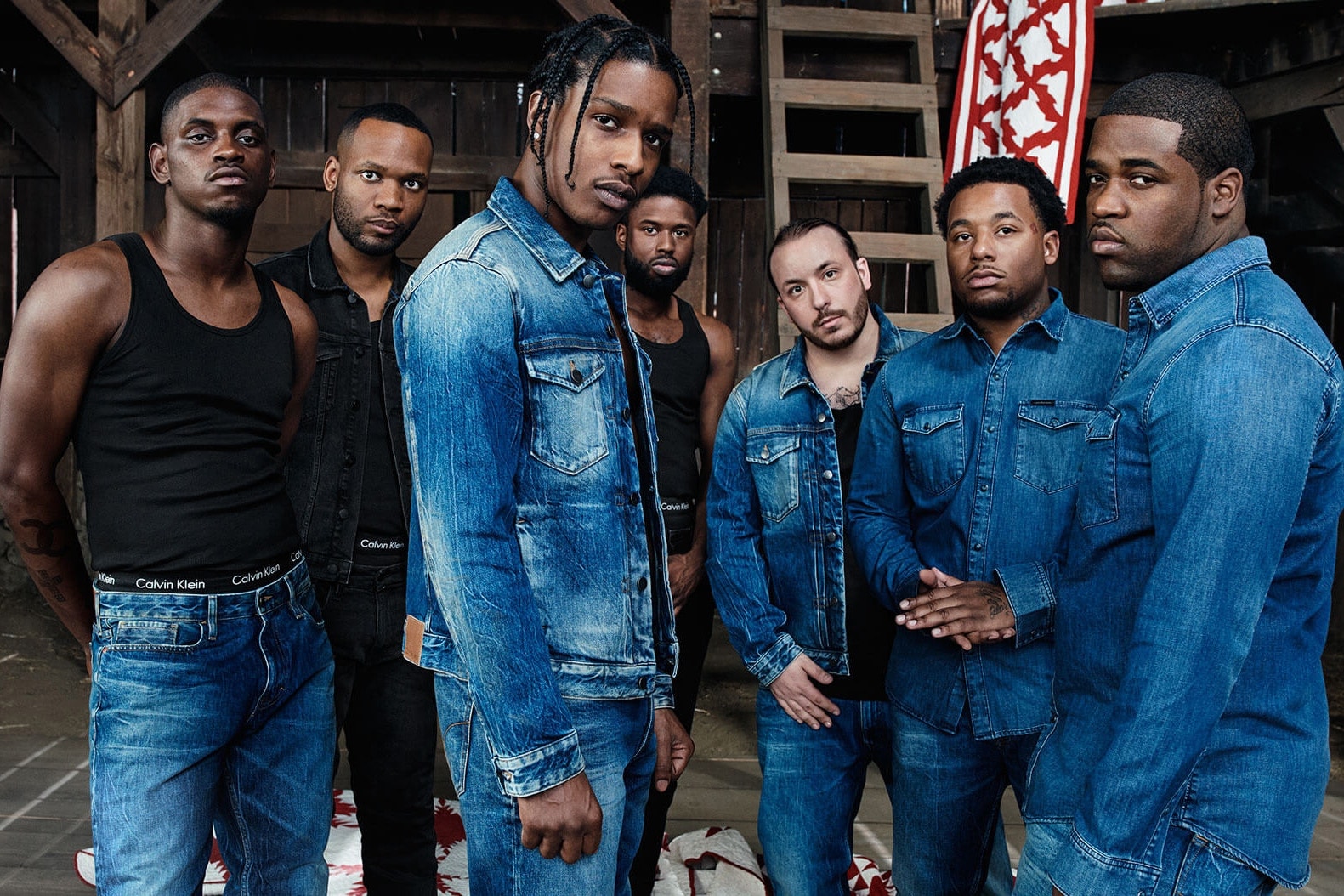 A$AP Mob Campagne #MYCALVINS De Calvin Klein