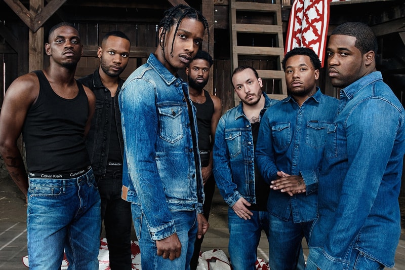 A$AP Mob Campagne #MYCALVINS De Calvin Klein