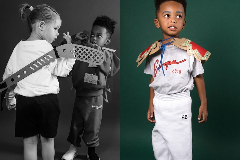 Collection Enfants Balenciaga Look Exclusif Pour Hypekids