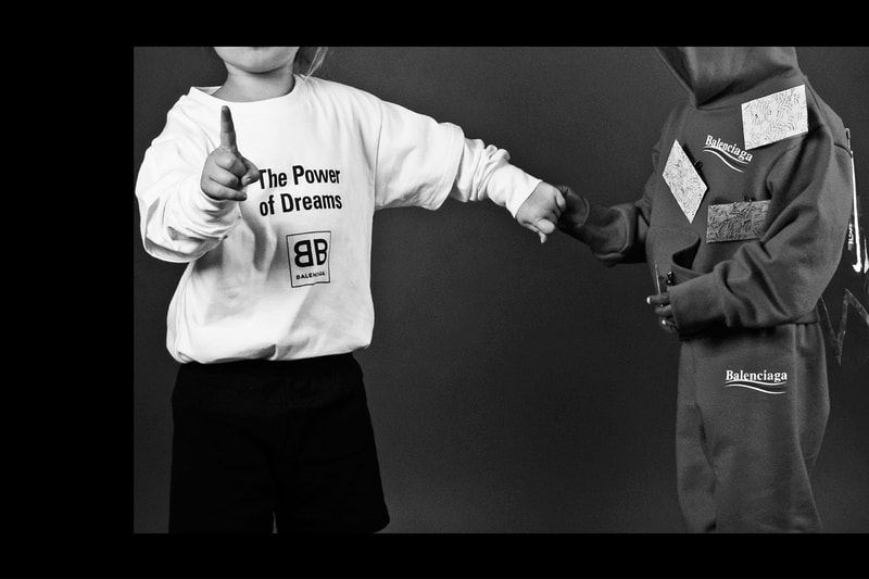 Collection Enfants Balenciaga Look Exclusif Pour Hypekids
