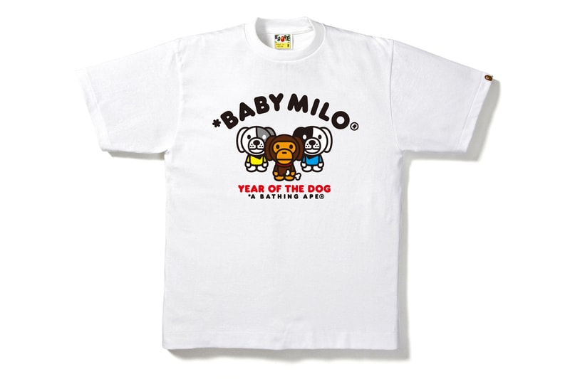 Tee-shirt BAPE Rouge "Year of The Dog"