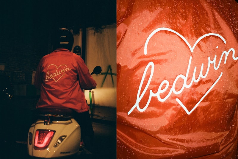 BEDWIN & THE HEARTBREAKERS Jean André Coach Jacket Noir