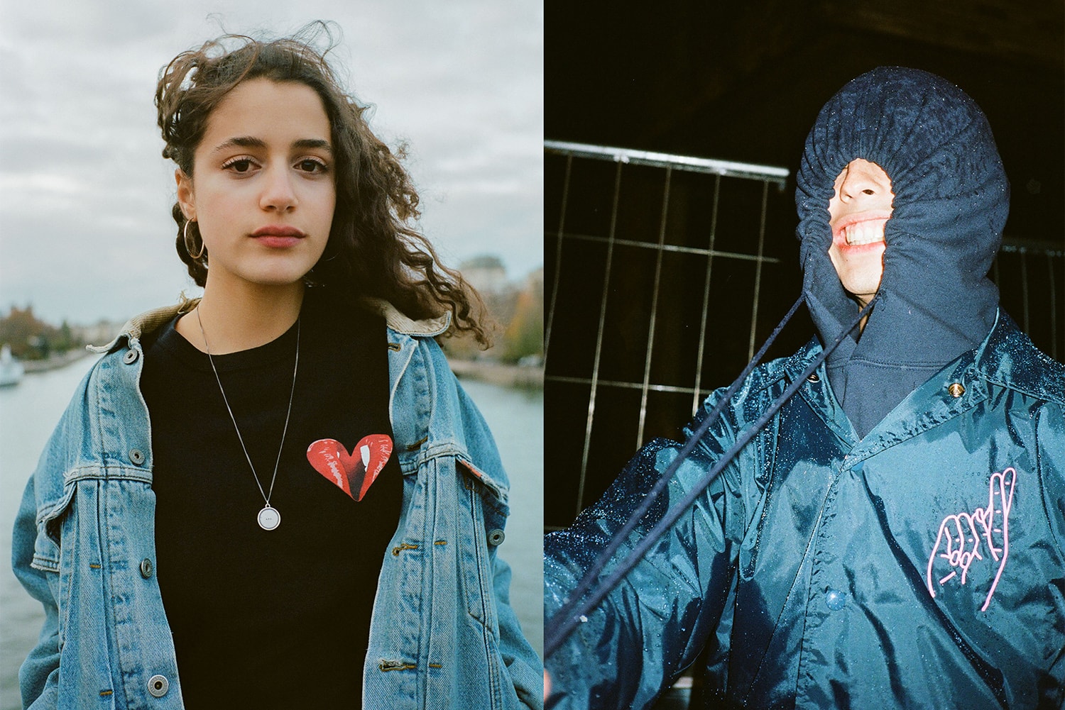 BEDWIN & THE HEARTBREAKERS Jean André Coach Jacket Noir