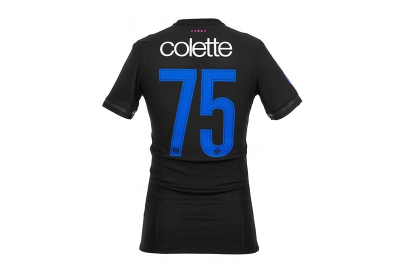 Maillot PSG Pour colette Noir Et Bleu