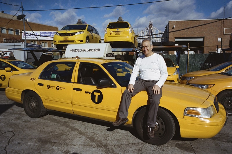 Helmut Lang Taxis Américains Etats Unis New York Hommage Tribute Jaune