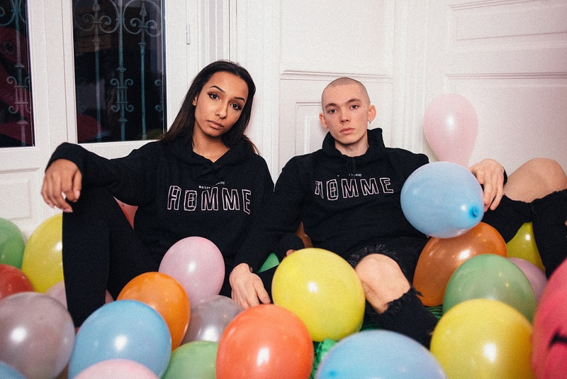 Maison Primare Hoodie Noir Homme Femme Ballons Glenn Virouloux Lookbook