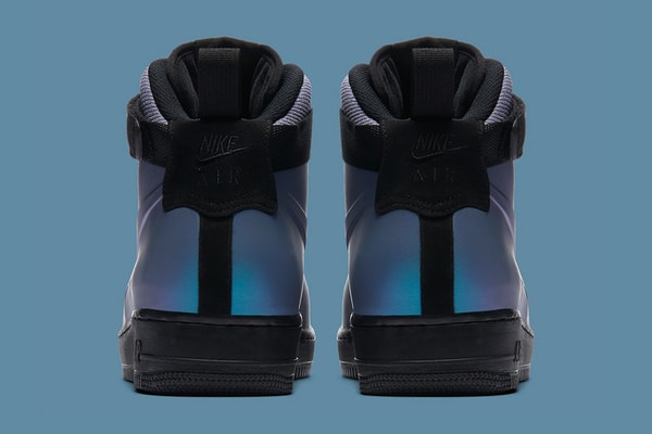 Nike Air Force 1 Foamposite Montante Bleu Noir 