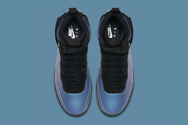 Nike Air Force 1 Foamposite Montante Bleu Noir 