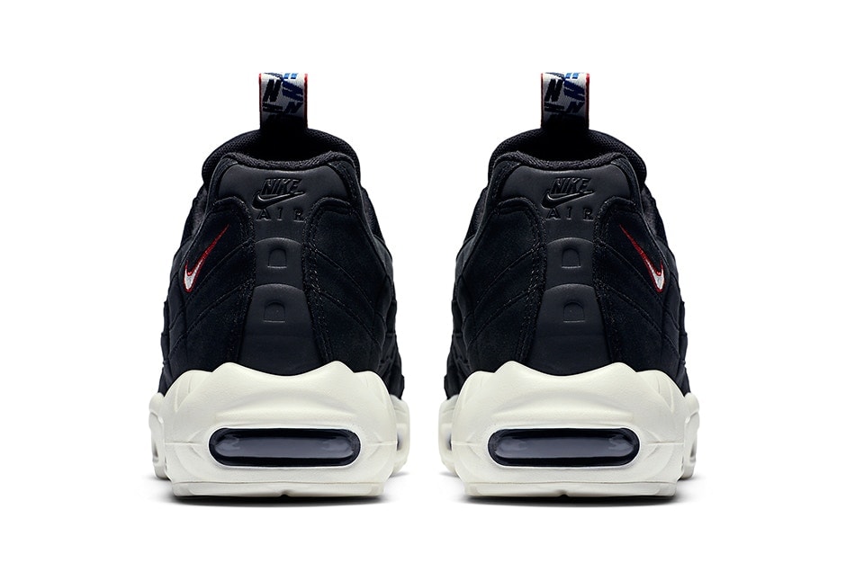 Nike Air Max 95 Blanc Languette Logo N