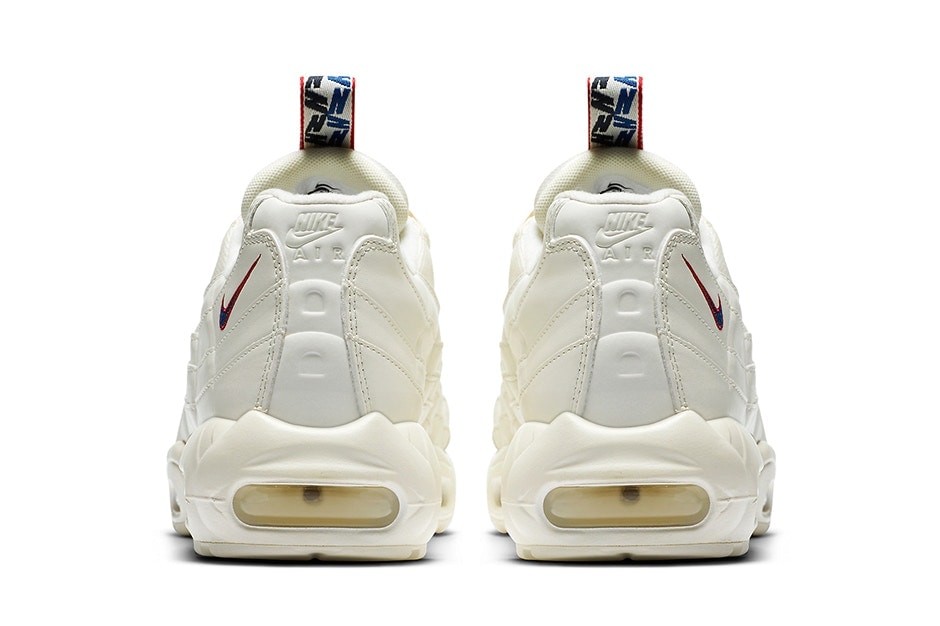 Nike Air Max 95 Blanc Languette Logo N
