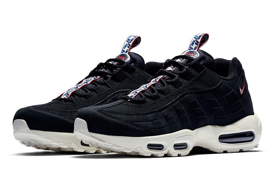Nike Air Max 95 Blanc Languette Logo N