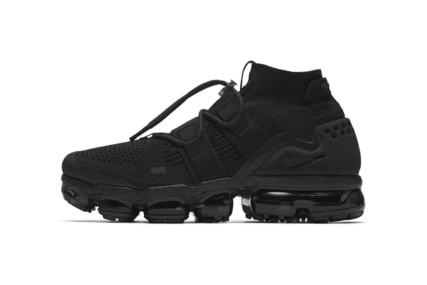 Nike Air VaporMax Flyknit Utility Montant Noir