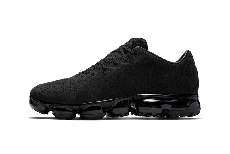 Nike Air VaporMax "Triple Black" Cuir Et Daim