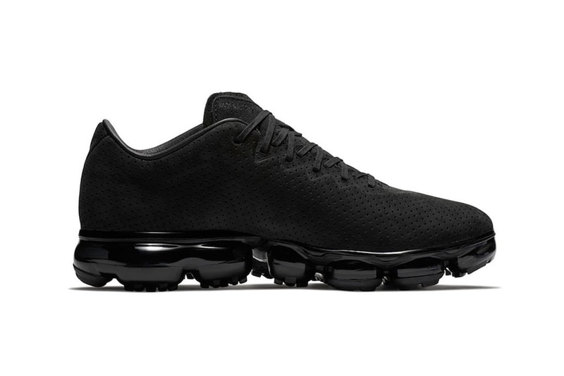 Nike Air VaporMax "Triple Black" Cuir Et Daim