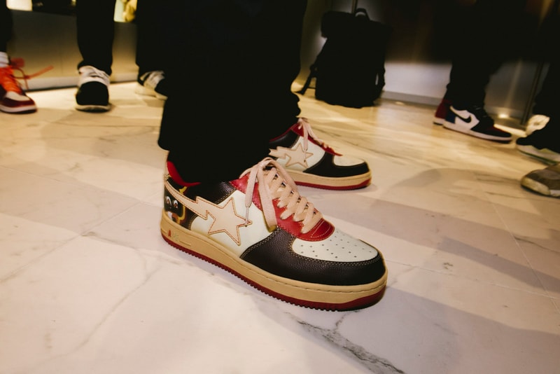 BAPE Store Paris Lancement Jaguar Marais Neige