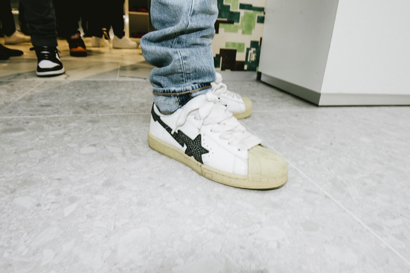 BAPE Store Paris Lancement Jaguar Marais Neige
