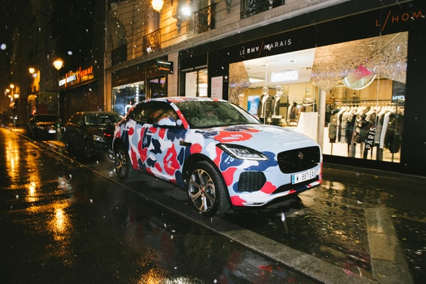BAPE Store Paris Lancement Jaguar Marais Neige