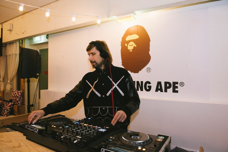 BAPE Store Paris Lancement Jaguar Marais Neige