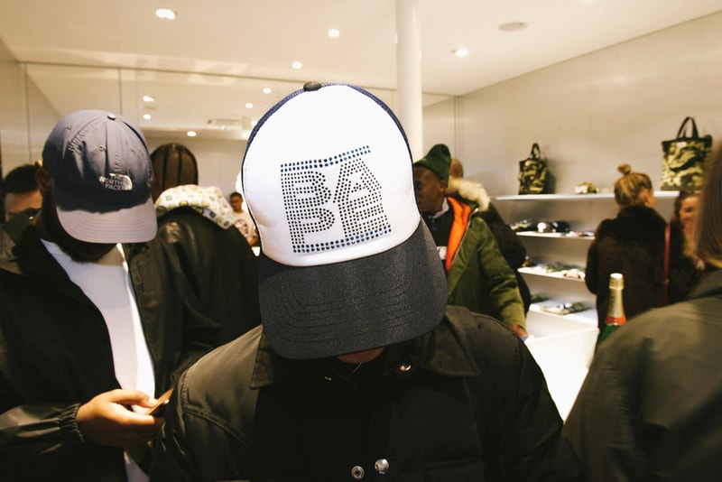 BAPE Store Paris Lancement Jaguar Marais Neige