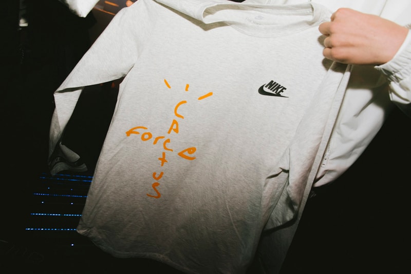 Raffle Travis Scott Nike Air Force One Photomaton