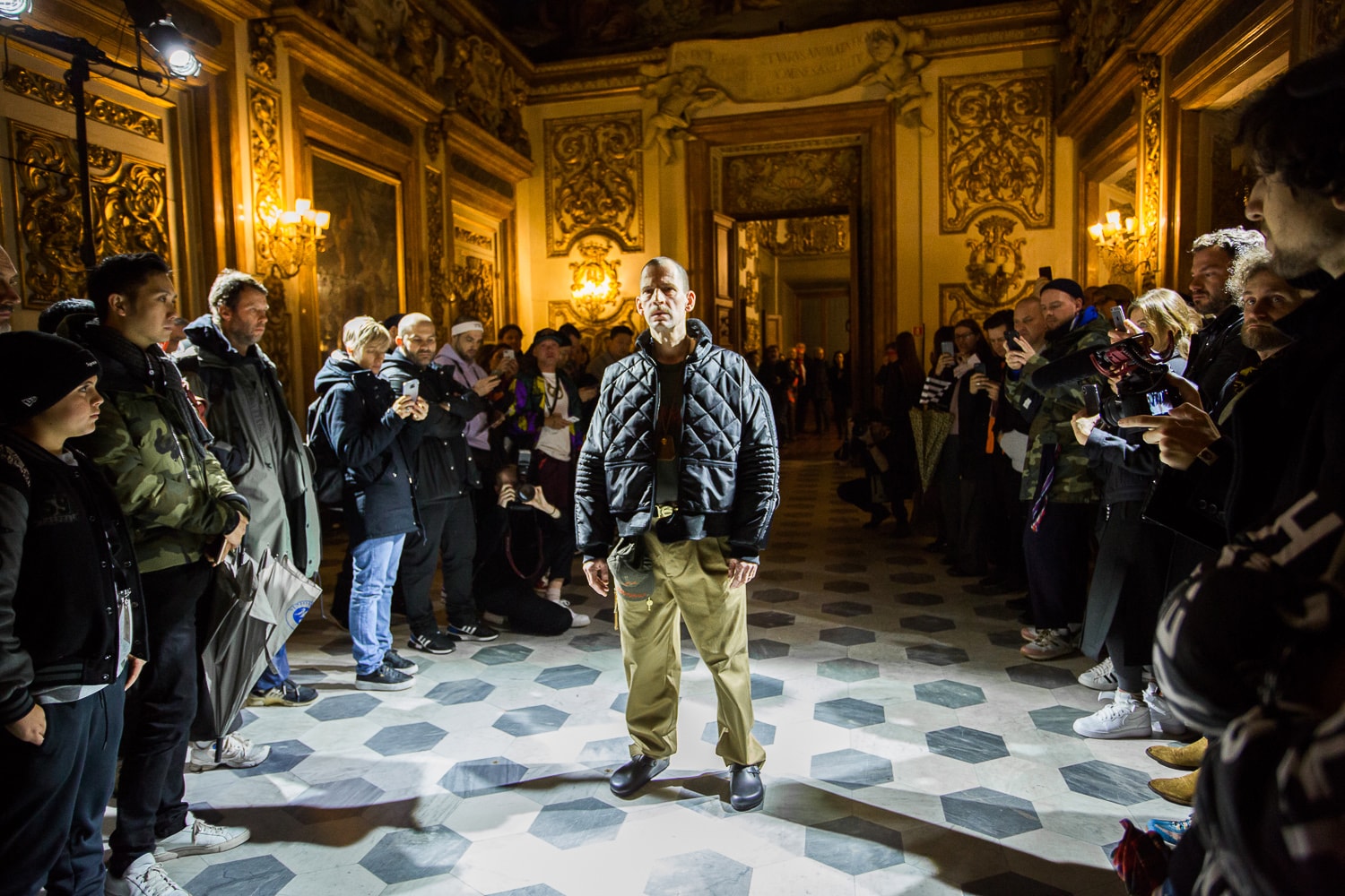Collection 032c Pitti Uomo Palazzo Medici Riccardi Florence