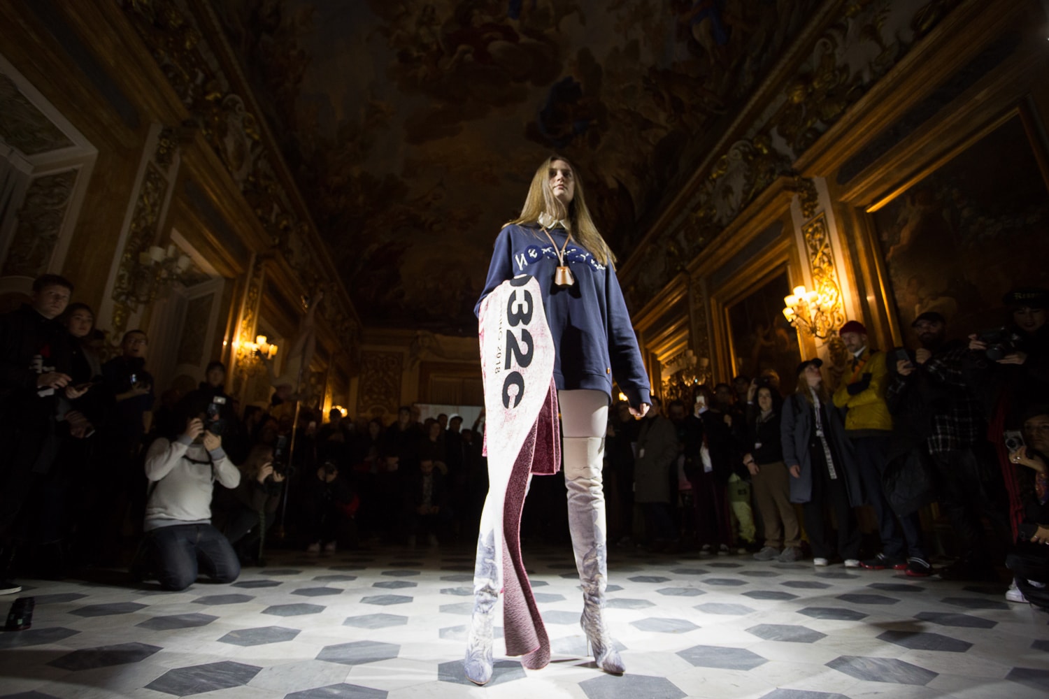 Collection 032c Pitti Uomo Palazzo Medici Riccardi Florence