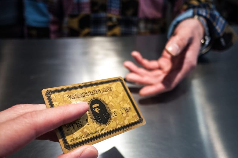 A Bathing Ape Ressuscite Sa BAPE CARD
