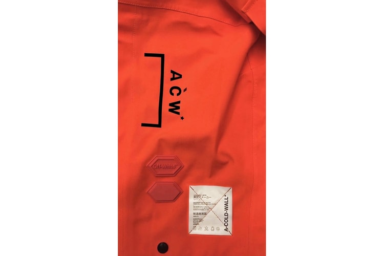 Une Collaboration A-COLD-WALL* x Off-White™ Arrivera Bientôt