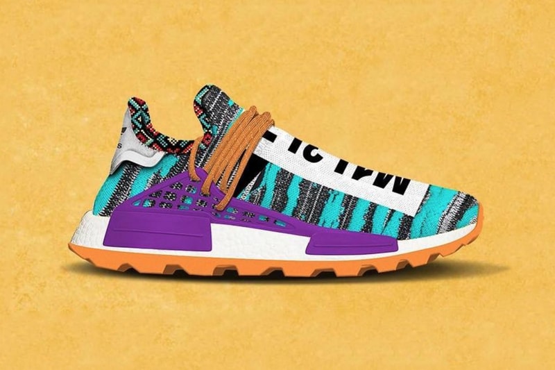 Gros plan adidas Pharrell