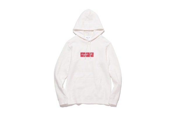 Hoodies Blancs et Noirs Agnès B. & ADAM ET ROPÉ Logo Box