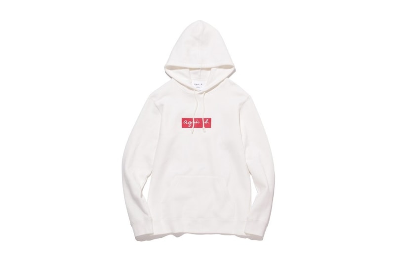 Hoodies Blancs et Noirs Agnès B. & ADAM ET ROPÉ Logo Box