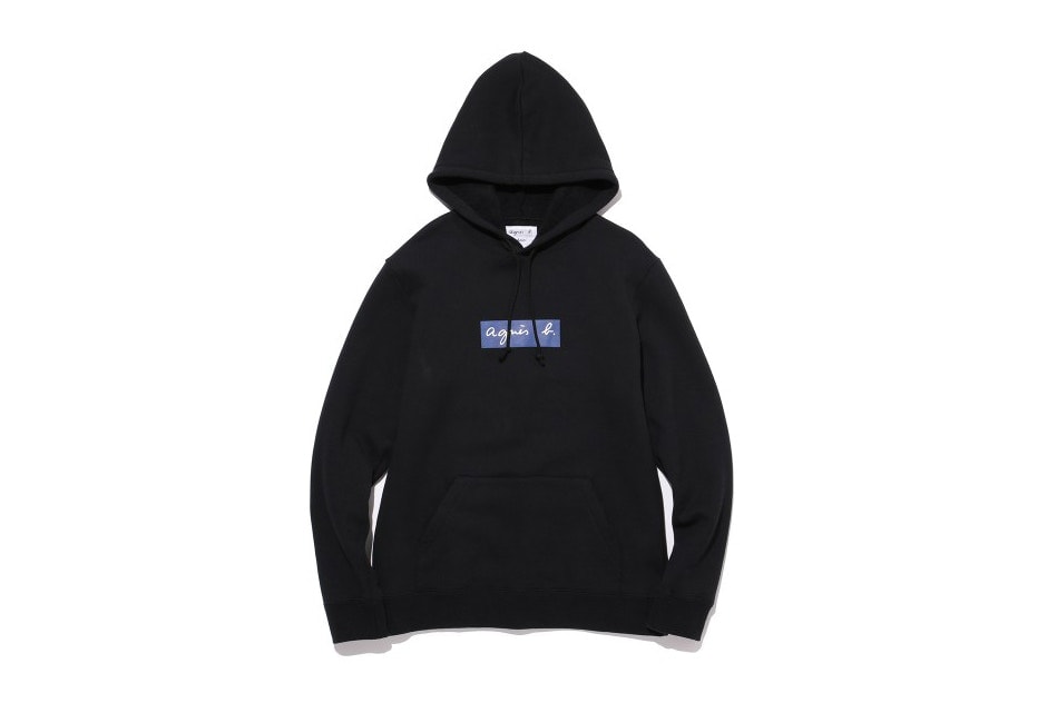 Hoodies Blancs et Noirs Agnès B. & ADAM ET ROPÉ Logo Box