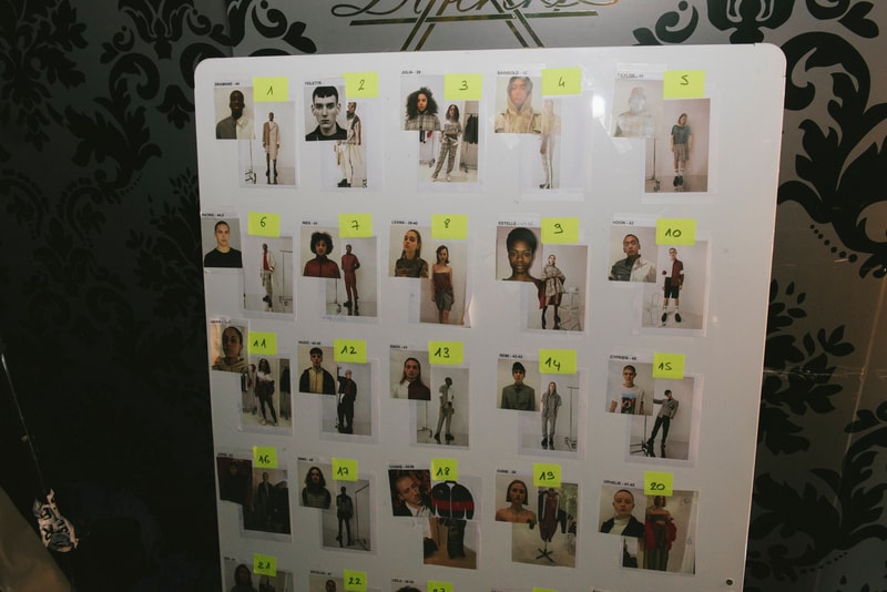 Backstages Du Défilé Automne/Hiver 2018 D'Andrea Crews