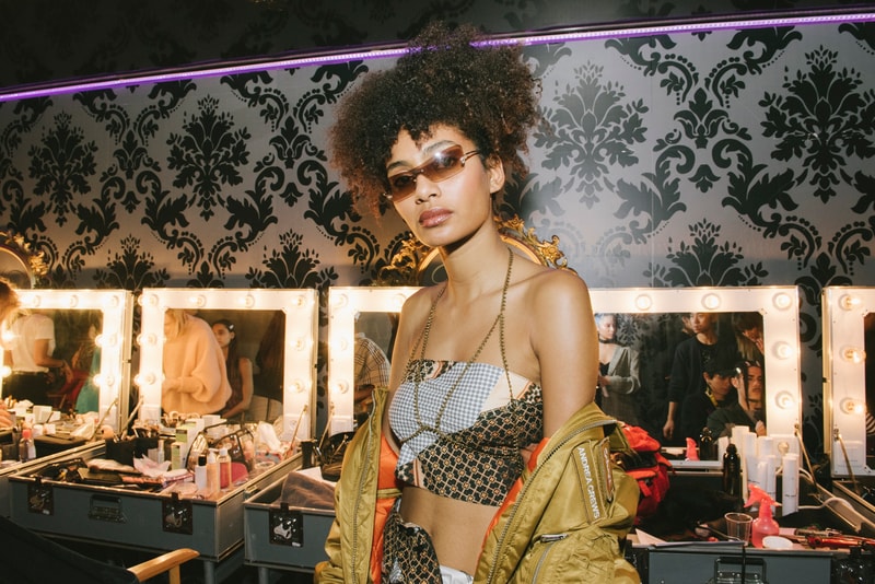 Backstages Du Défilé Automne/Hiver 2018 D'Andrea Crews