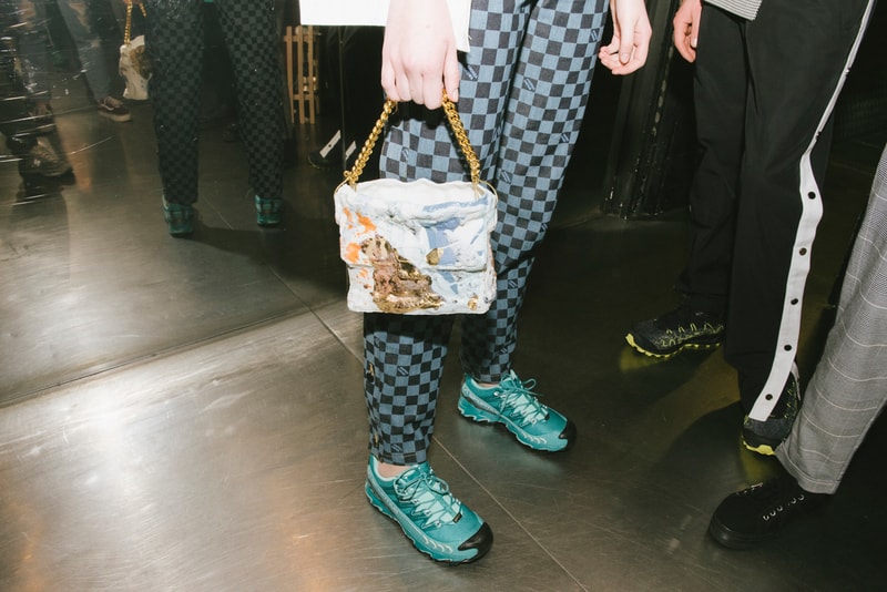 Backstages Du Défilé Automne/Hiver 2018 D'Andrea Crews