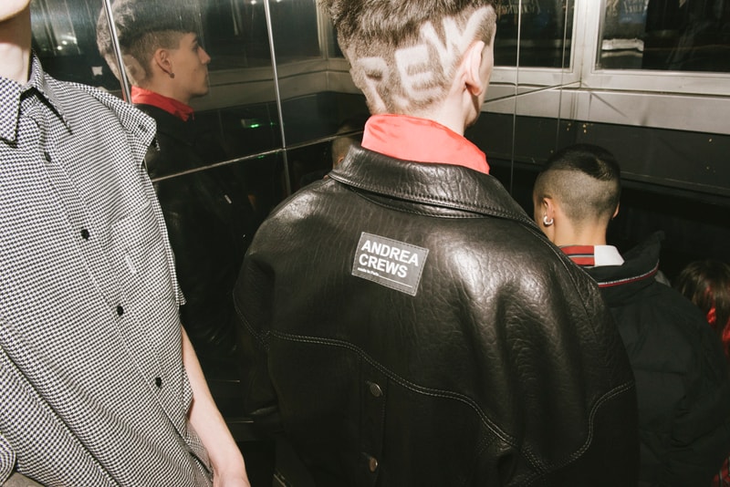 Backstages Du Défilé Automne/Hiver 2018 D'Andrea Crews