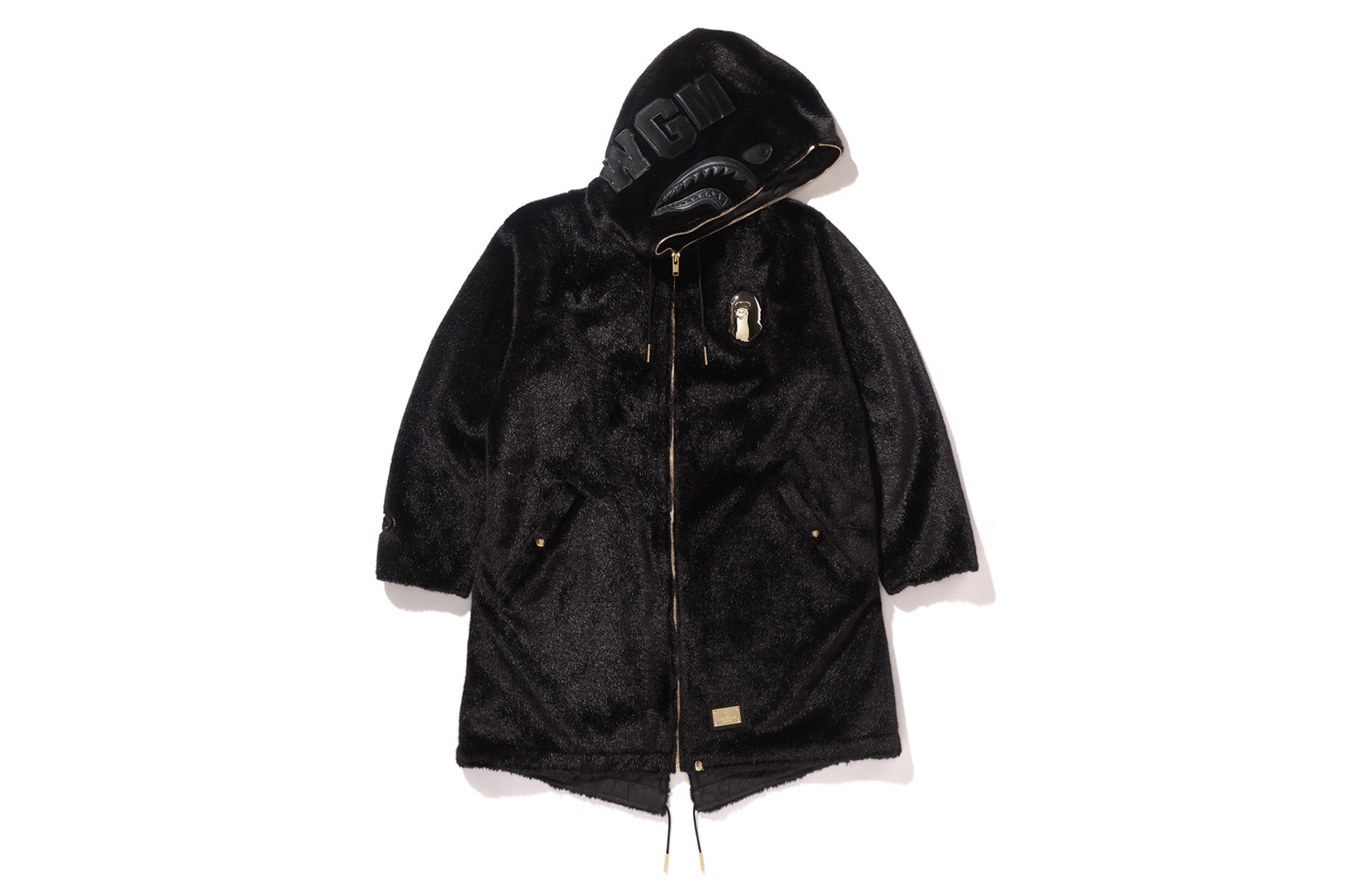 BAPE A BATHING APE® BLACK Haut De Gamme Noir Or