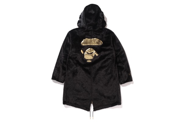 BAPE A BATHING APE® BLACK Haut De Gamme Noir Or