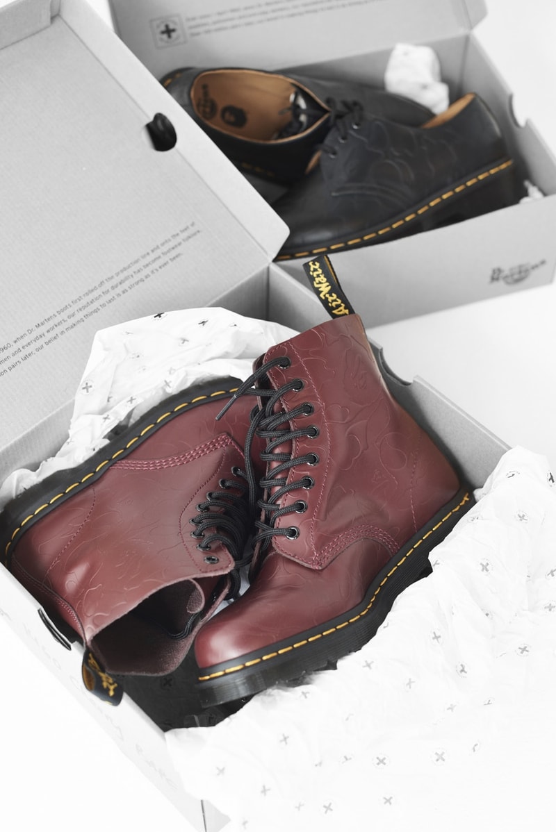 A Bathing Ape BAPE Japan Exclusive Lookbook Collection Capsule Dr. Martens