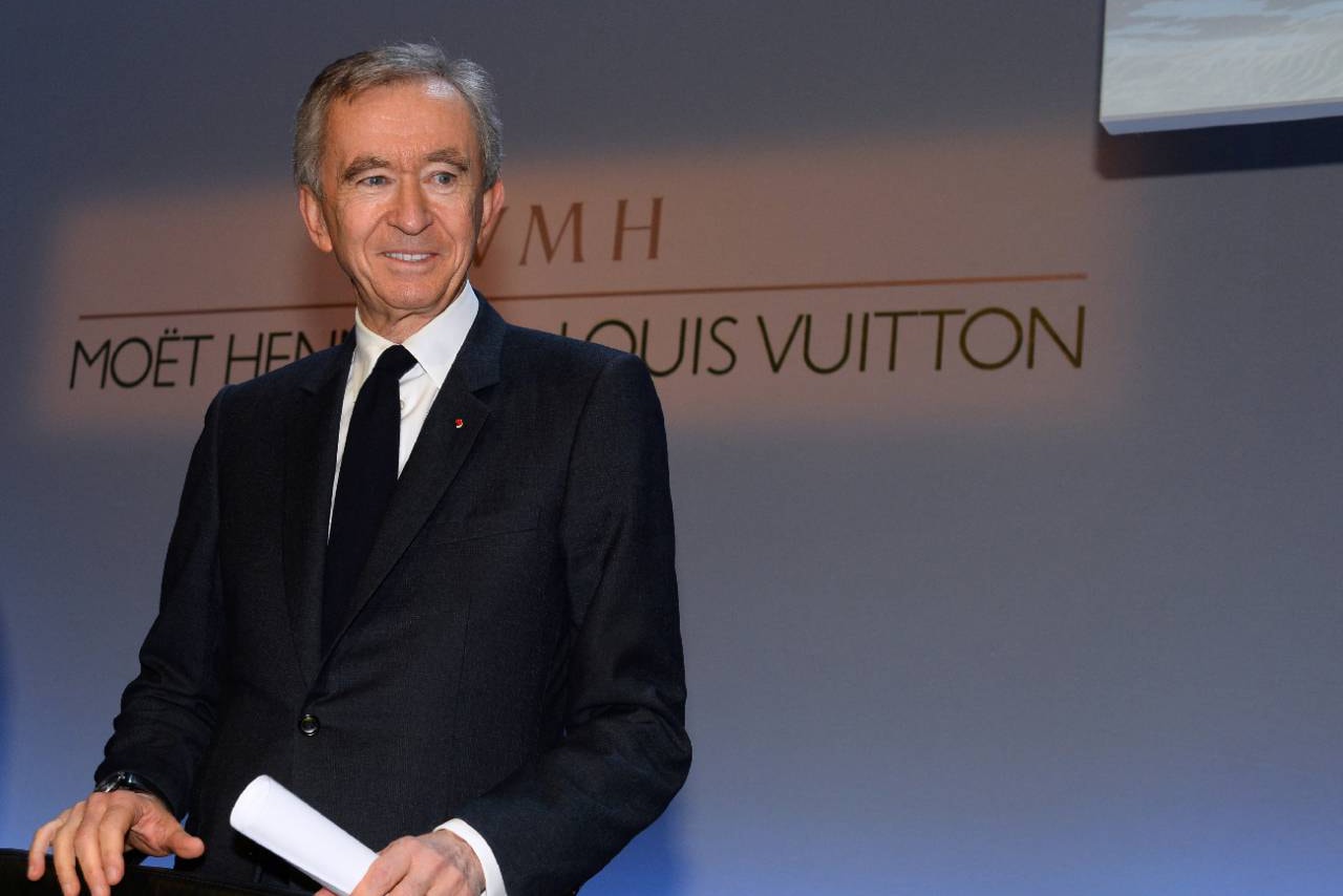 Portrait Du PDG Du Groupe LVMH Bernard Arnault
