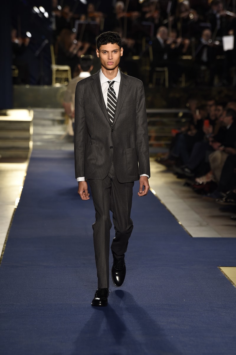 Brooks Brothers Défilé Pitti Uomo Florence Palazzo Vecchio Automne 2018