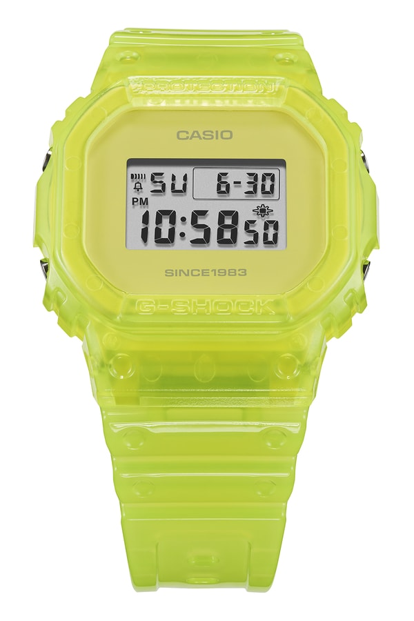 CASIO G-SHOCK NIGO Fluorescent Rose Jaune Montre