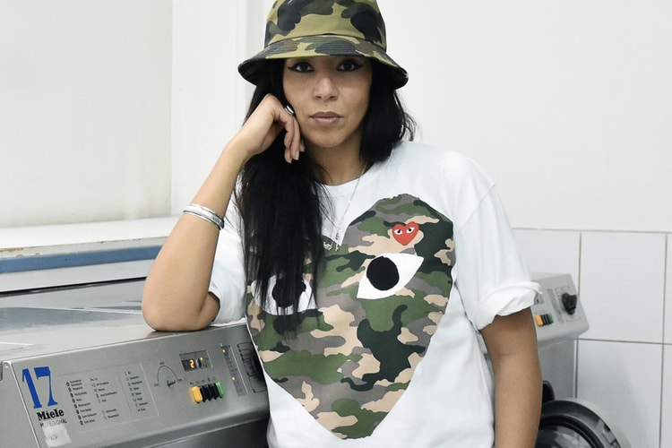Découvrez Le Dernier Imprimé De COMME Des GARÇONS PLAY Édition Camo En Exclusivité