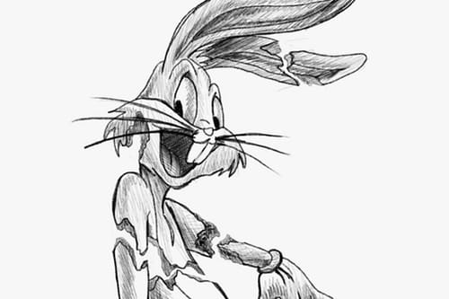 Daniel Arsham Partage Une Nouvelle Oeuvre Mettant En Vedette Bugs Bunny