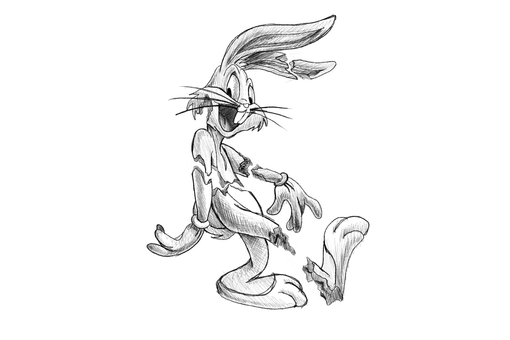 Illustration Bugs Bunny Par Daniel Arsham