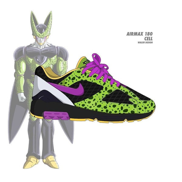 Matthew Walsh Nike Dragon Ball Z Instagram Air Max