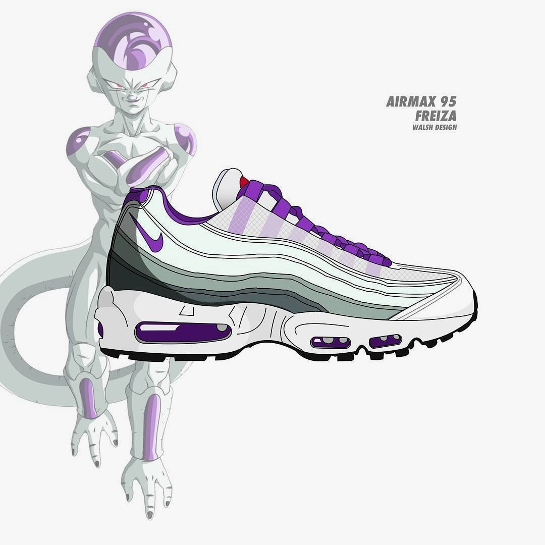 Matthew Walsh Nike Dragon Ball Z Instagram Air Max