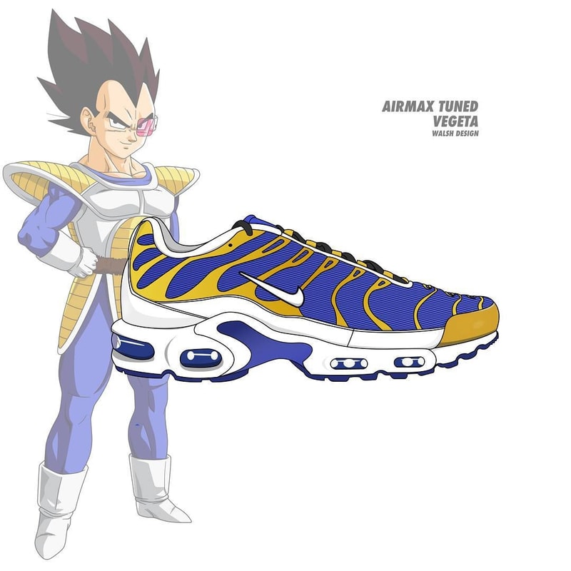 Matthew Walsh Nike Dragon Ball Z Instagram Air Max